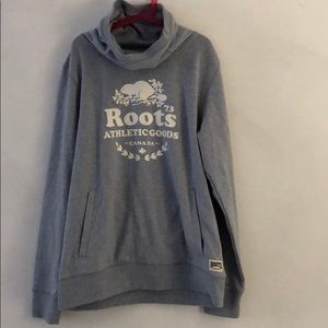 Roots Light blue Turtleneck Sweater